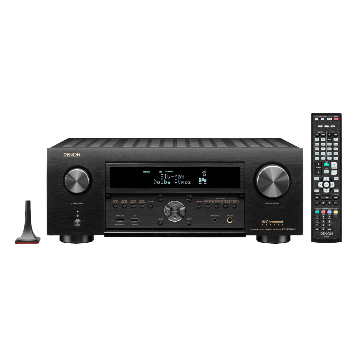 Denon AVR-X6700H 11.2-Channel 8K Home Theater Receiver with 3D Audio and Amazon Alexa Voice Control