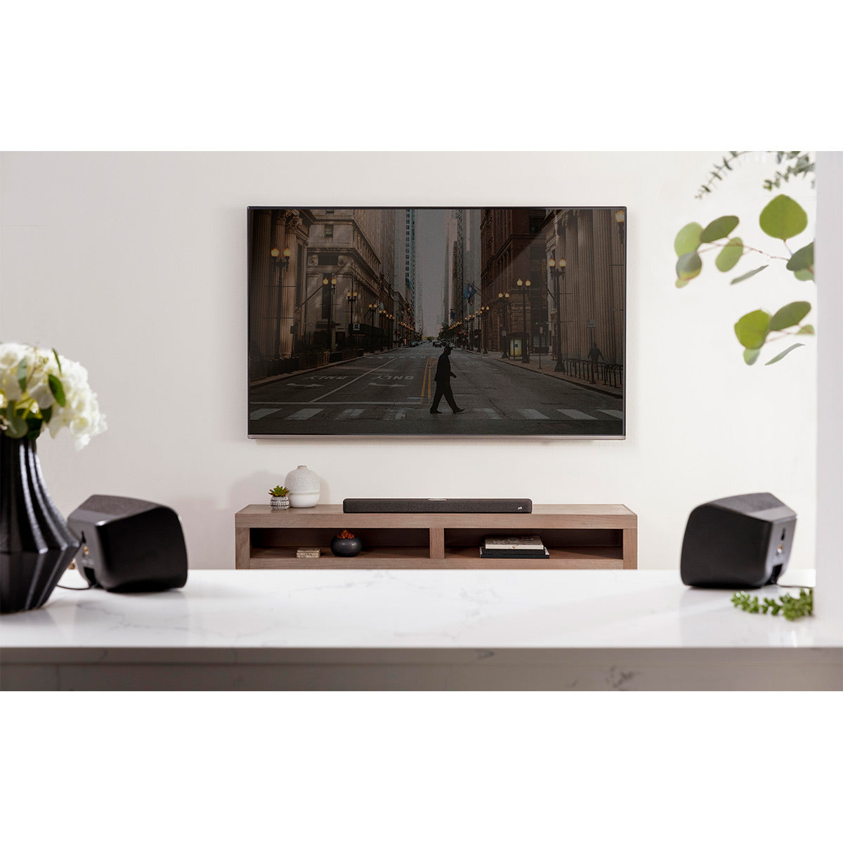 Polk Audio SR2 Wireless Surround Speakers for React Series Sound Bar - Pair