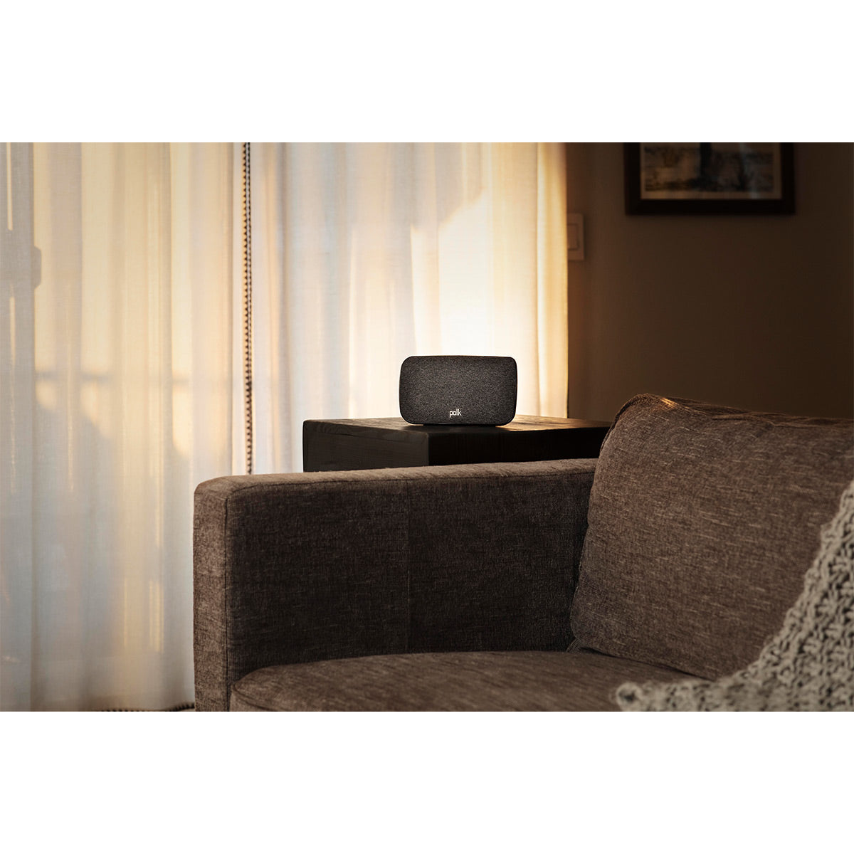 Polk Audio SR2 Wireless Surround Speakers for React Series Sound Bar - Pair