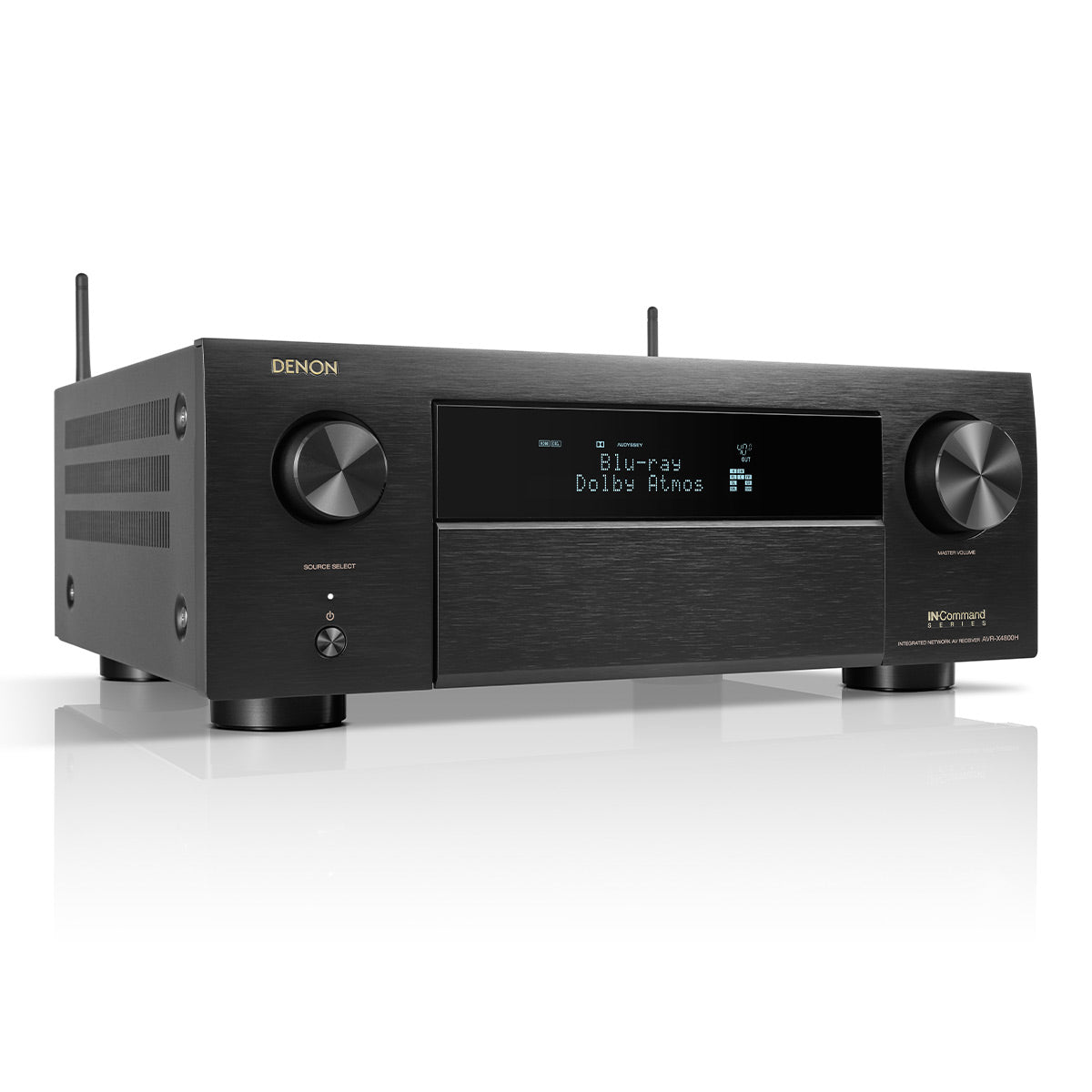 Denon AVR-X4800H 9.4 Channel 8K Home Theater Receiver IMAX Enhanced with Dolby Atmos/DTS:X and HEOS Built-In