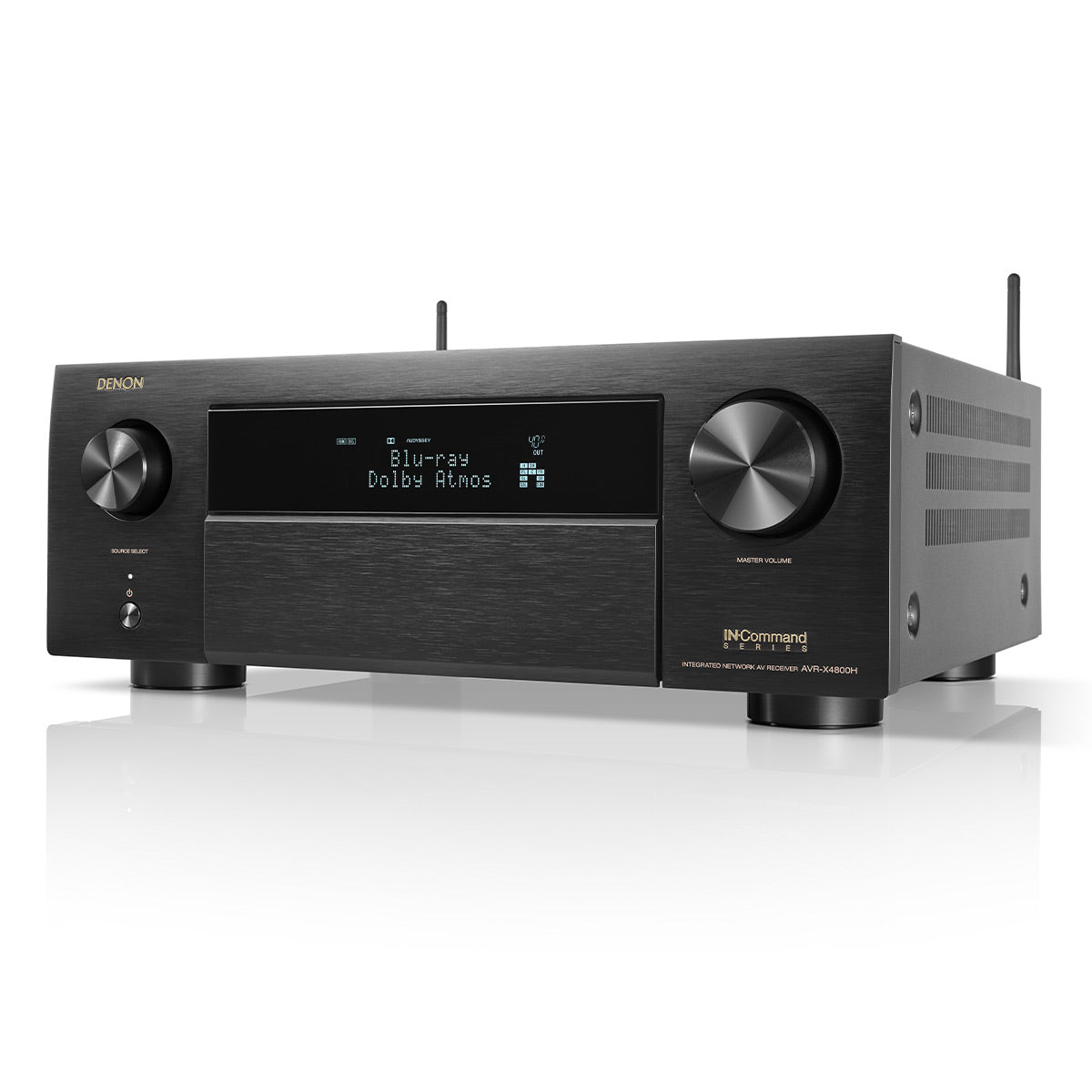 Denon AVR-X4800H 9.4 Channel 8K Home Theater Receiver IMAX Enhanced with Dolby Atmos/DTS:X and HEOS Built-In