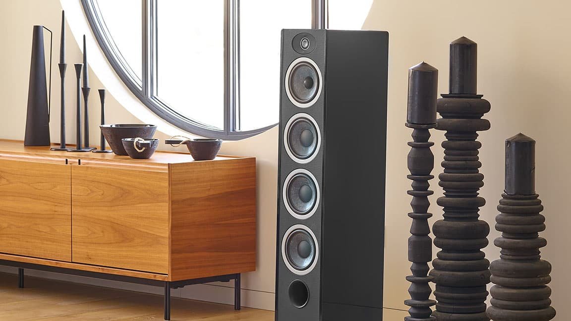 No.3 3-Way Bass-Reflex Floorstanding Loudspeaker with 3 Woofers