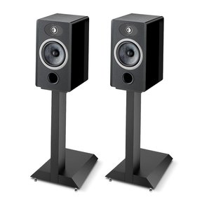 Vestia No.1 2-Way Bass-Reflex Bookshelf Loudspeaker with Speaker Stands - Pair